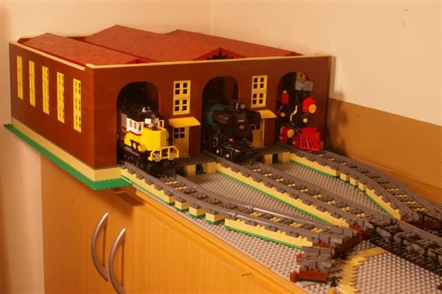 lego train shed